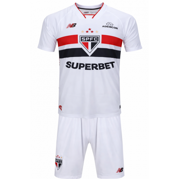 Kit infantil I São Paulo 2026 New Balance oficial 