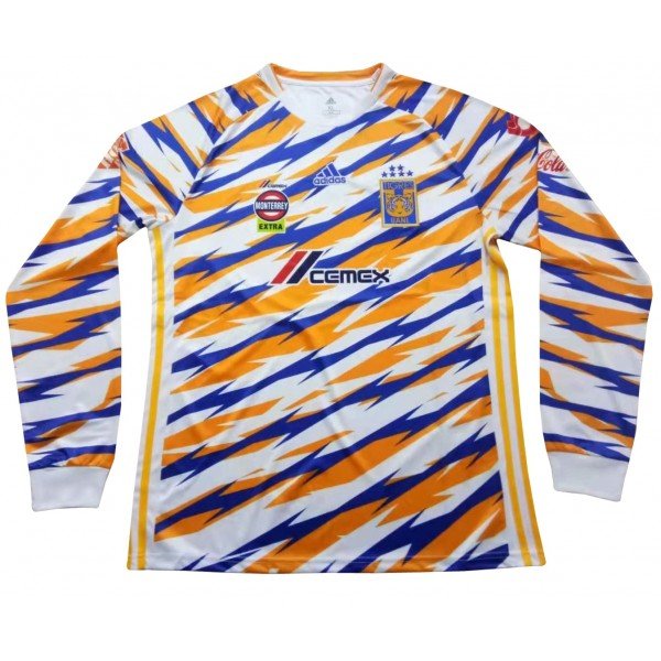 Camisa oficial Adidas Tigres UANL 2018 2019 III jogador manga comprida