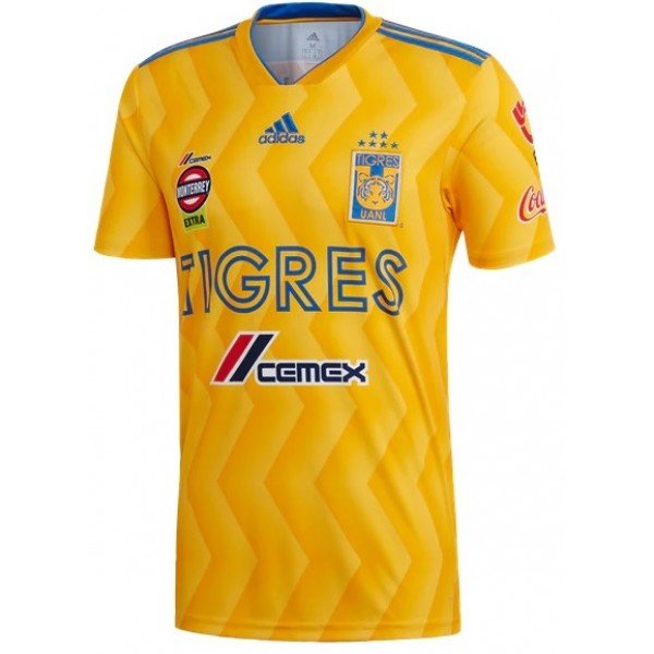 Camisa oficial Adidas Tigres UANL 2018 2019 I jogador