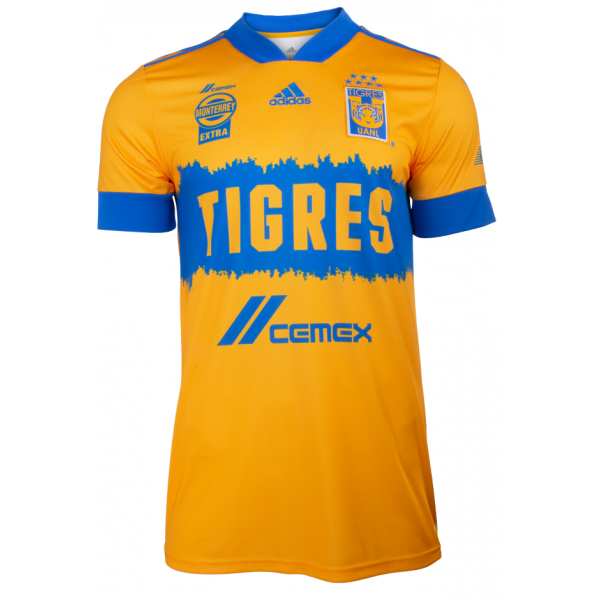 Camisa oficial Adidas Tigres UANL 2020 2021  I jogador