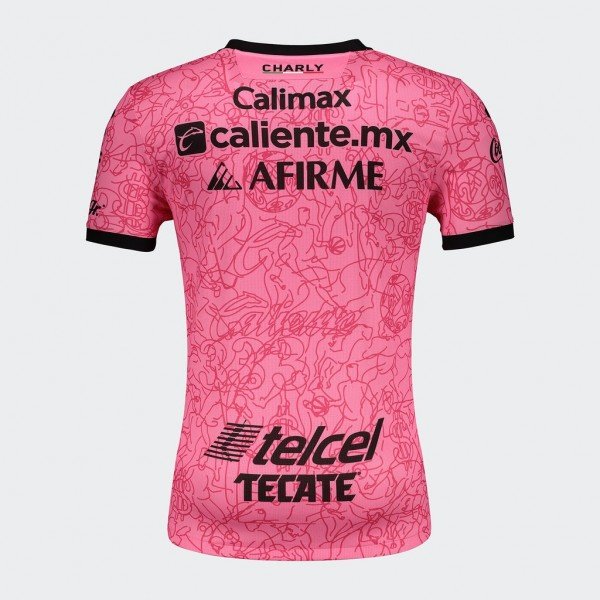 Camisa Tijuana 2021 2022 Charly oficial Outubro Rosa