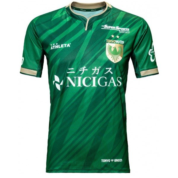 Camisa I Tokyo Verdy 2025 Athleta oficial 