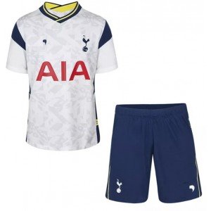 Kit infantil Tottenham 2020 2021 I Home jogador