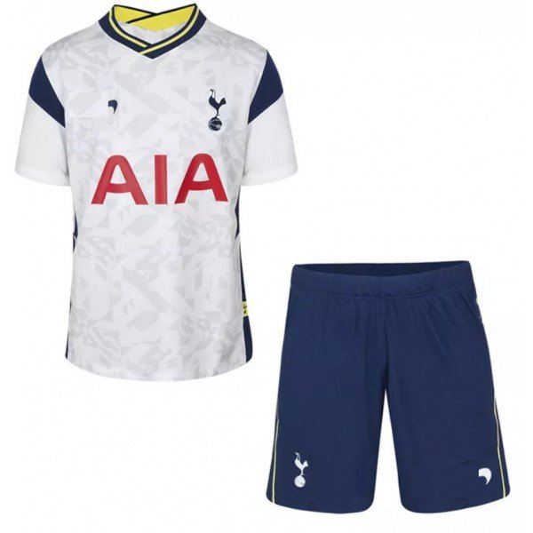 Kit infantil Tottenham 2020 2021 I Home jogador