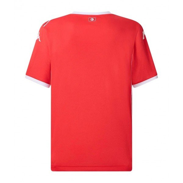 Camisa I Seleção da Tunisia 2025 Kappa oficial Camisa I Seleção da Tunisia 2025 Kappa oficial