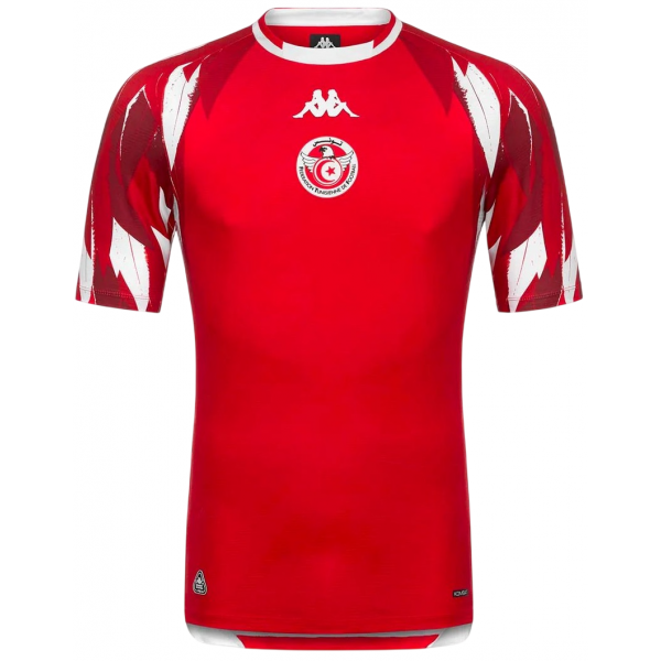 Camisa I Seleção da Tunisia 2026 Kappa oficial 