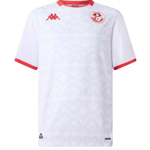 Camisa II Seleção da Tunisia 2025 Kappa oficial 