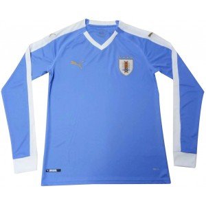 Camisa oficial Puma seleção do Uruguai 2019 I jogador manga comprida