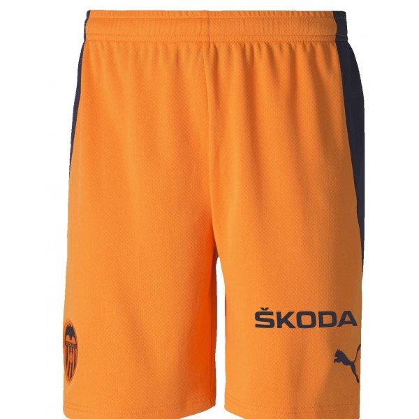 Calção oficial Puma Valencia 2020 2021 II jogador