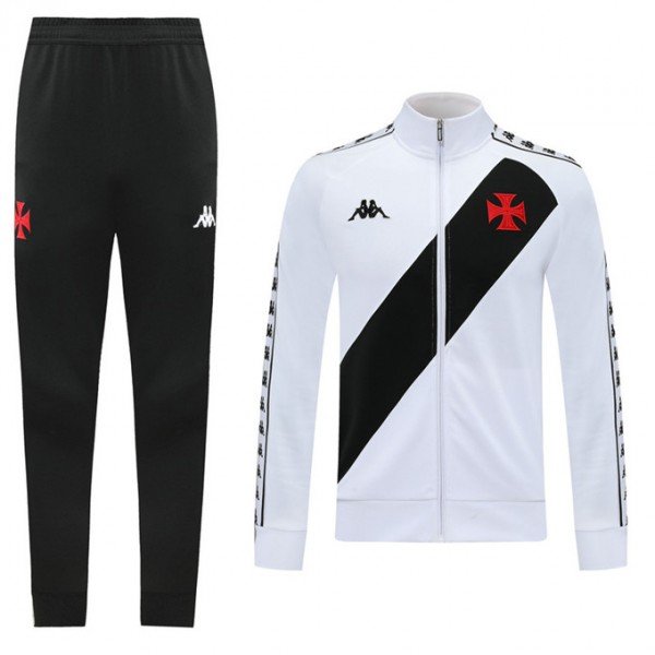 Kit treinamento oficial Kappa Vasco da Gama 2020 2021 Branco