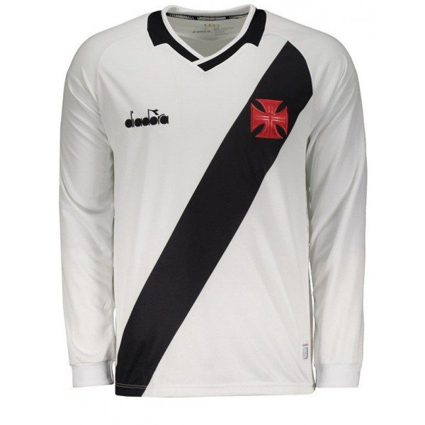Camisa oficial Diadora Vasco da Gama 2019 II jogador manga comprida