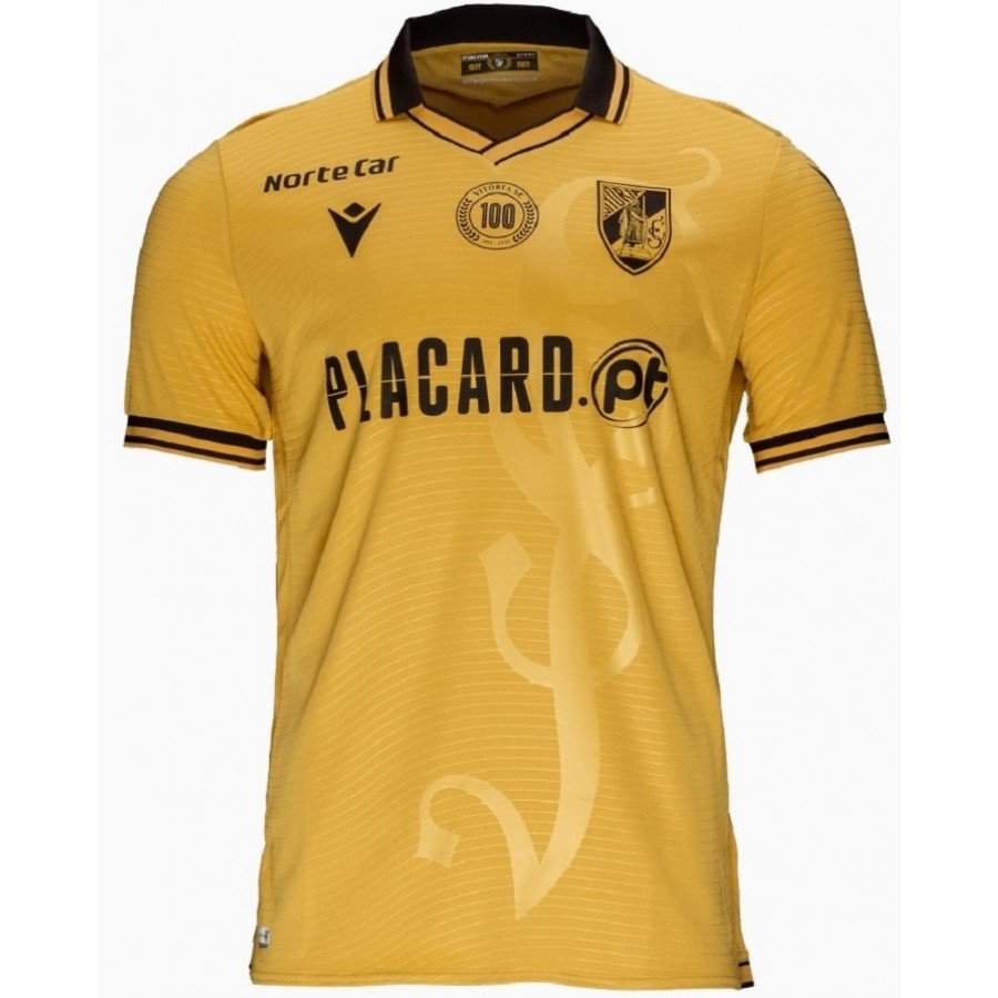 Vitoria Guimaraes Home Maillot de foot 2023 - 2024. Sponsored by Placard.pt