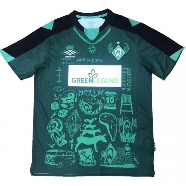Camisa I Werder Bremen 2021 2022 Umbro oficial Especial