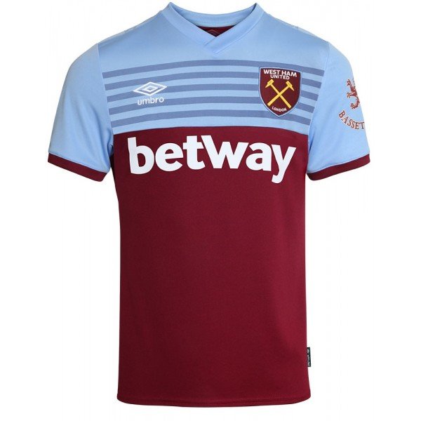 Camisa oficial Umbro West Ham 2019 2020 I jogador