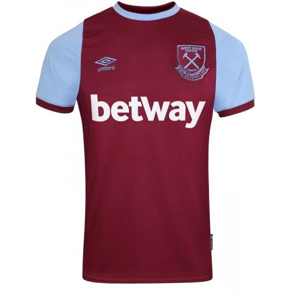 Camisa oficial Umbro West Ham 2020 2021 I jogador 