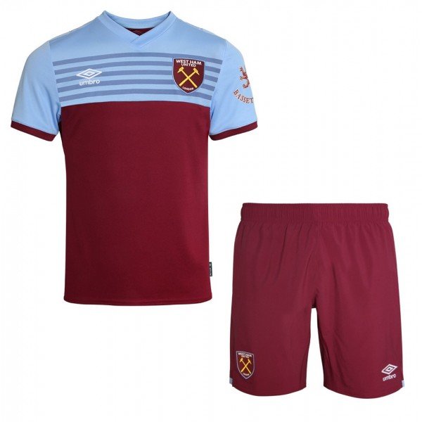 Kit infantil oficial umbro West Ham 2019 2020 I jogador