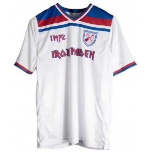 Camisa West Ham 2021 2022 Iron Maiden Branca