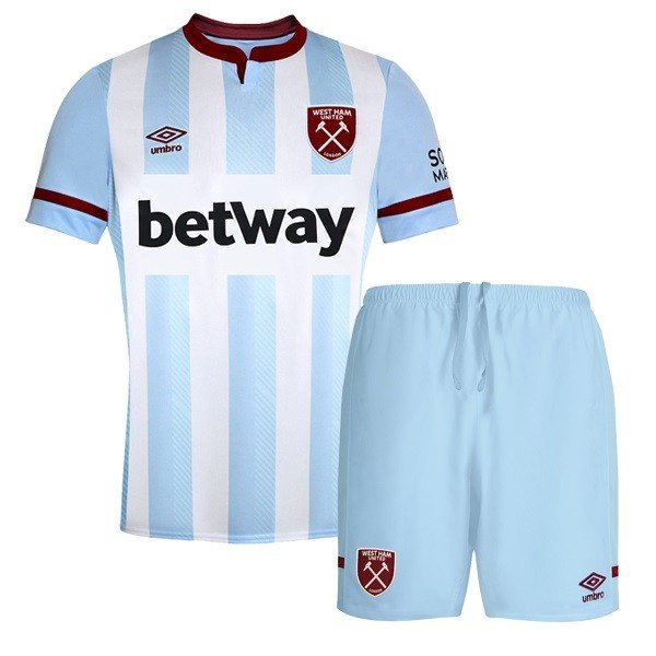 Kit infantil II West Ham 2021 2022 Umbro oficial