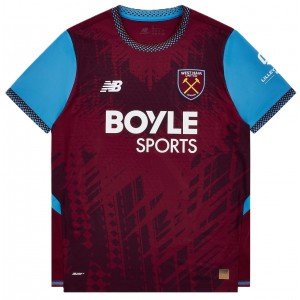 Camisa I West Ham 2026 2027 New Balance oficial Camisa I West Ham 2026 2027 New Balance oficial