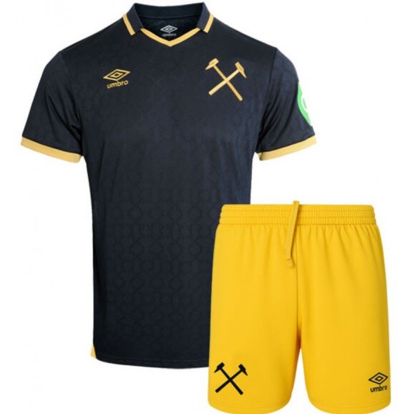 Kit infantil III West Ham 2025 2026 Umbro oficial 