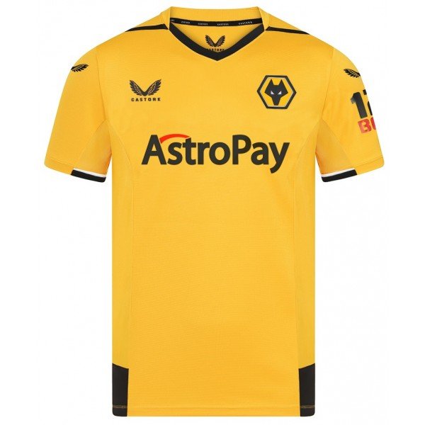 Camisa I Wolverhampton 2022 2023 Castore oficial