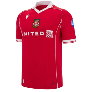 Camisa I Wrexham 2025 2026 Macron oficial Camisa I Wrexham 2025 2026 Macron oficial