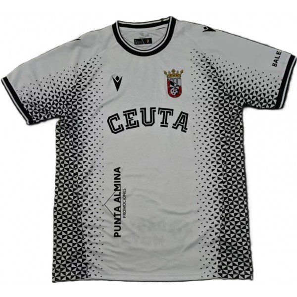 Camisa I AD Ceuta 2025 2026 Macron oficial 