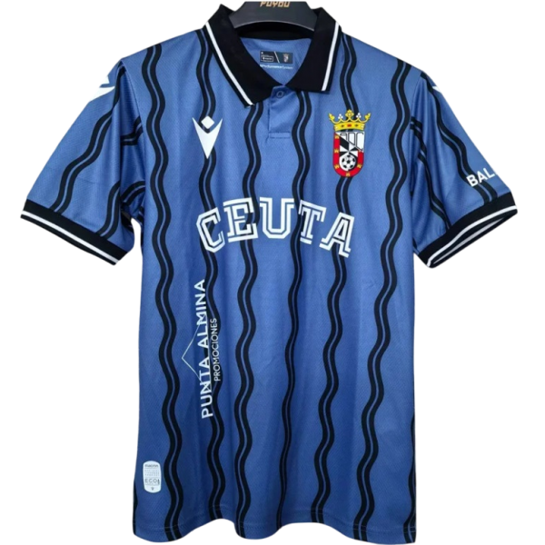 Camisa II AD Ceuta 2025 2026 Macron oficial 