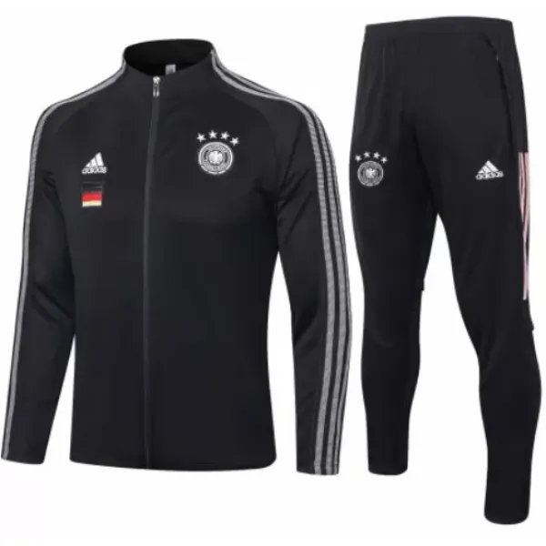 Kit treinamento oficial Adidas seleção da Alemanha 2020 2021 Preto