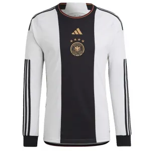 Camisa I Seleção da Alemanha 2022 Adidas oficial manga comprida