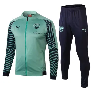 Kit treinamento oficial Puma Arsenal 2018 2019 verde e azul