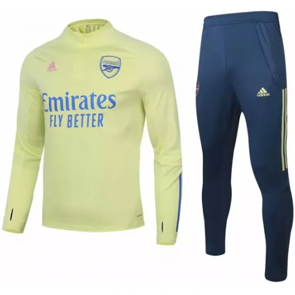 Kit treinamento oficial Adidas Arsenal 2020 2021 Amarelo