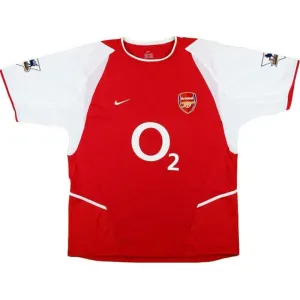 Camisa retro Arsenal 2002 2003 I jogador