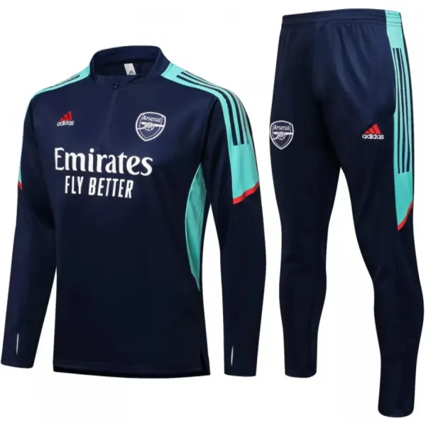 Kit treinamento Arsenal 2021 2022 Adidas oficial Azul e verde