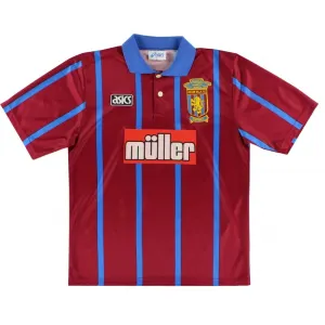 Camisa I Aston Villa 1993 1995 Asics retro