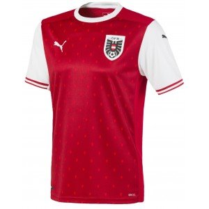 Camisa Oficial Puma seleção da Austria 2020 2021 I jogador Camisa Oficial Puma seleção da Austria 2020 2021 I jogador