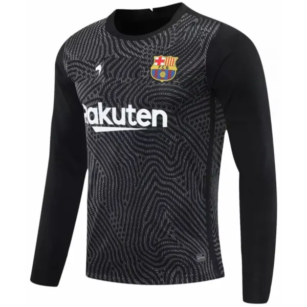 Camisa Barcelona 2020 2021 Goleiro preta manga comprida