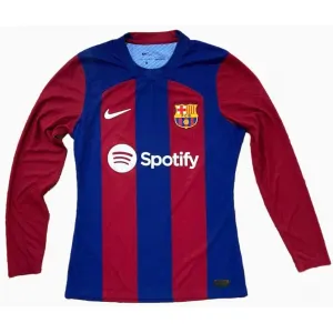 Camisa I Barcelona 2023 2024 Home manga comprida