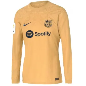 Camisa II Barcelona 2022 2023 Away manga comprida