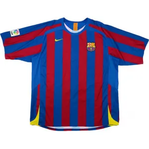 Camisa retro Barcelona 2005 2006 I jogador 