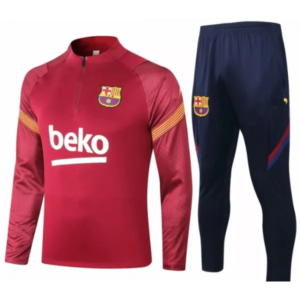 Kit treinamento Barcelona 2020 2021 Vermelho
