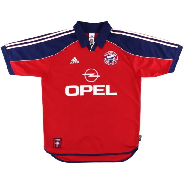 Camisa I Bayern de Munique 1999 2001 Adidas Retro
