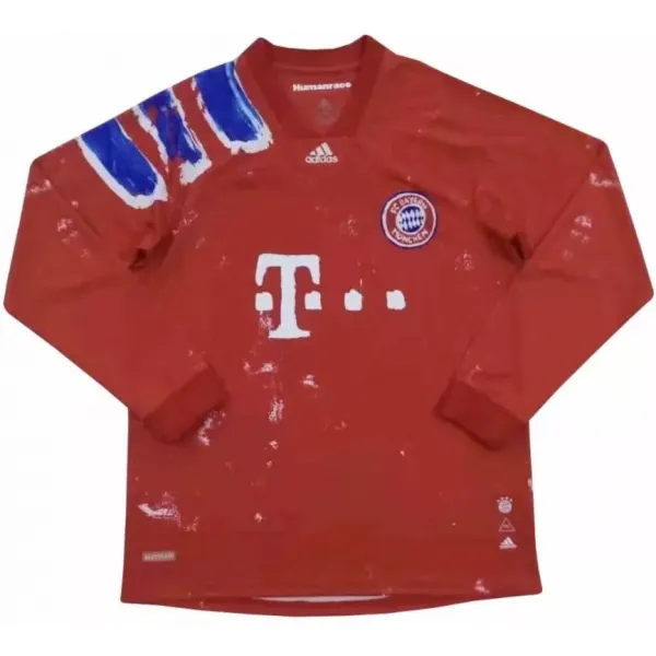 Camisa oficial Adidas Bayern de Munique 2020 2021 Human Race manga comprida