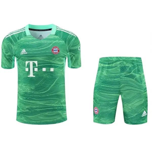 Kit infantil Goleiro II Bayern de Munique 2021 2022 Adidas oficial