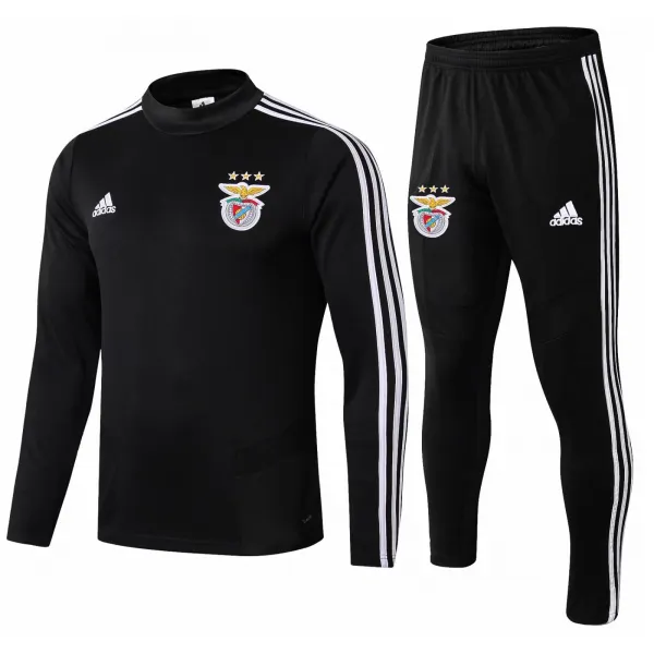 Kit treinamento oficial Adidas Benfica 2019 2020 Preto