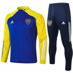 Kit treinamento oficial Adidas Boca Juniors 2020 Azul e amarelo