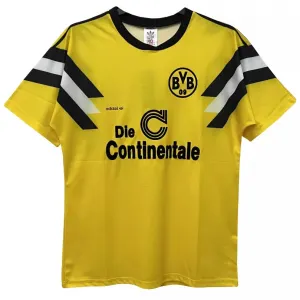 Camisa I Borussia Dortmund 1989 1990 Adidas retro