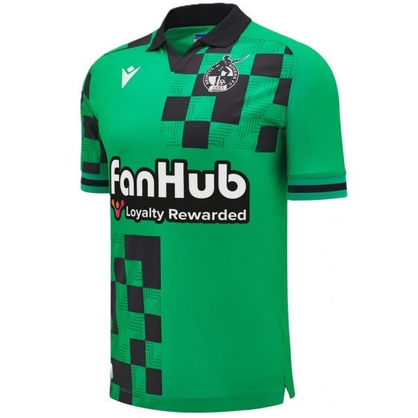 Camisa II Bristol Rovers 2024 2025 Macron oficial 