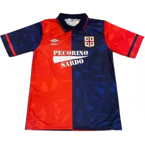 Camisa retro Umbro Cagliari 1991 1992 I jogador