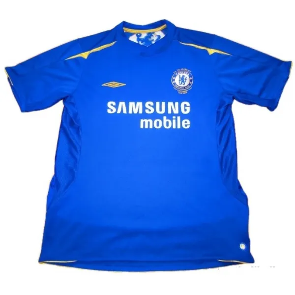 Maillot Vintage Chelsea 2005/2006 Umbro - Taille XL, Bleu, Manches Courtes